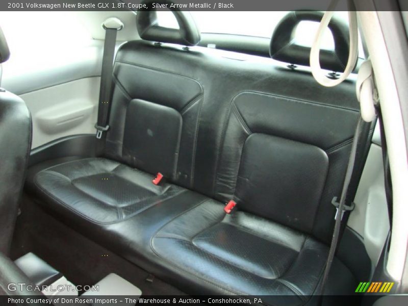 Silver Arrow Metallic / Black 2001 Volkswagen New Beetle GLX 1.8T Coupe