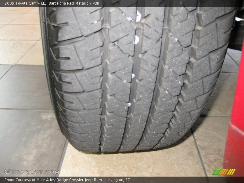 Barcelona Red Metallic / Ash 2009 Toyota Camry LE