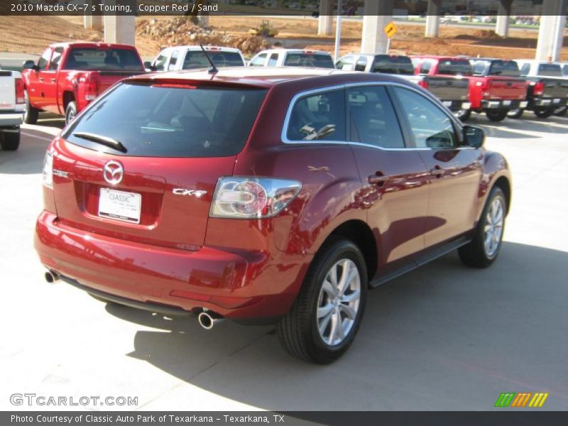 Copper Red / Sand 2010 Mazda CX-7 s Touring