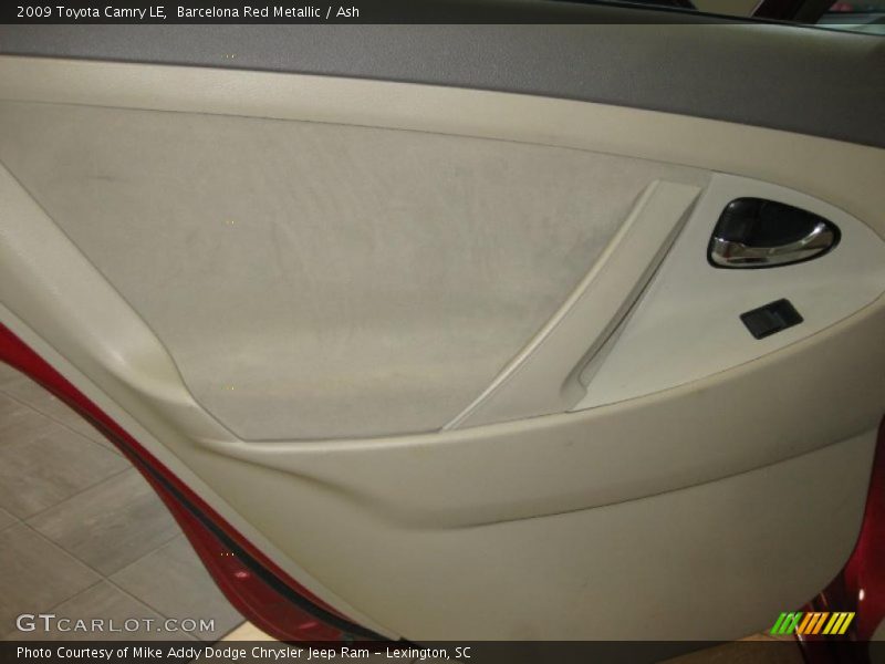 Barcelona Red Metallic / Ash 2009 Toyota Camry LE