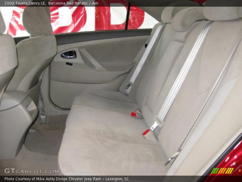 Barcelona Red Metallic / Ash 2009 Toyota Camry LE