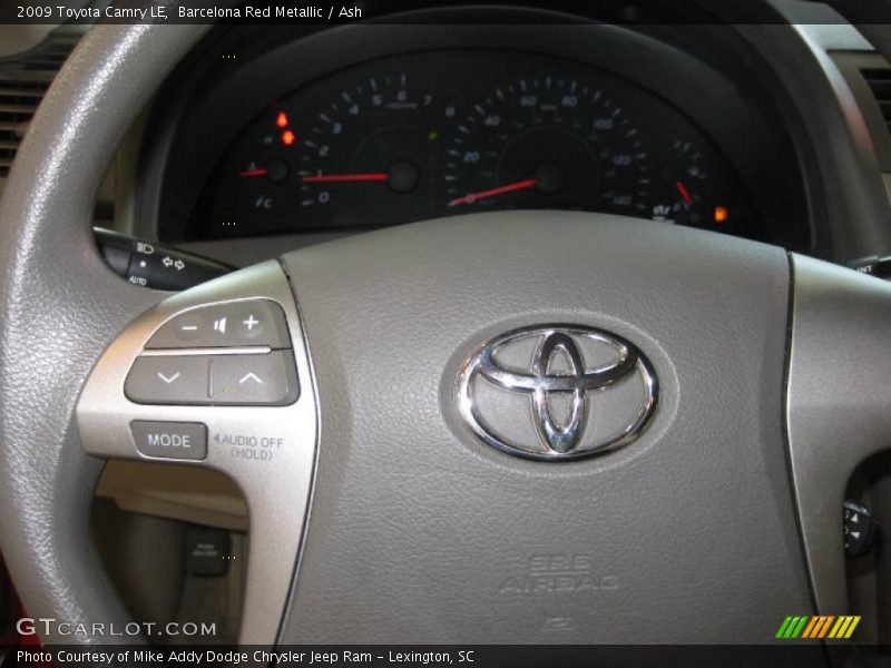 Barcelona Red Metallic / Ash 2009 Toyota Camry LE