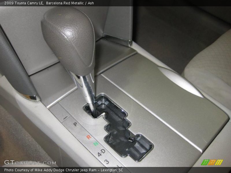 Barcelona Red Metallic / Ash 2009 Toyota Camry LE