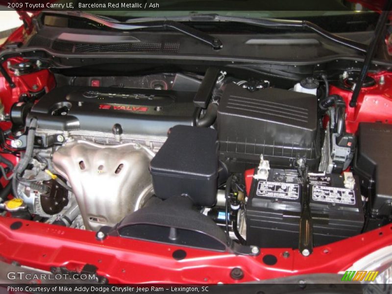 Barcelona Red Metallic / Ash 2009 Toyota Camry LE