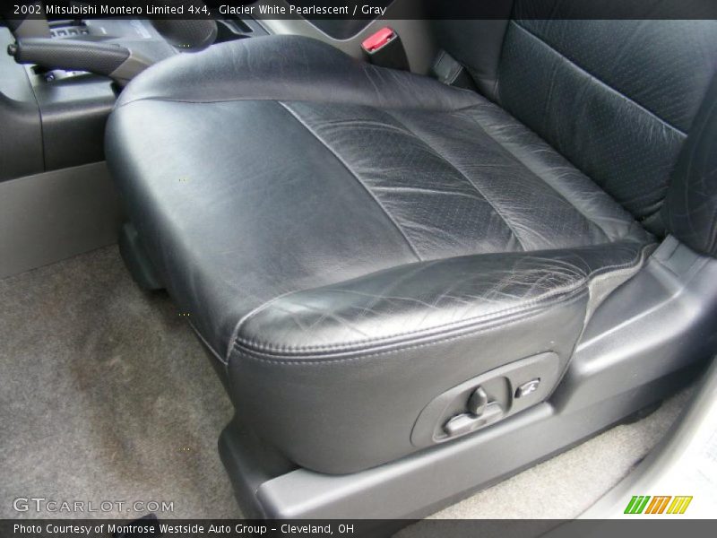 Glacier White Pearlescent / Gray 2002 Mitsubishi Montero Limited 4x4