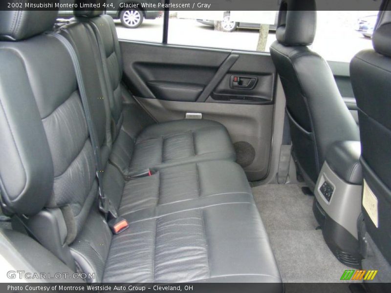 Glacier White Pearlescent / Gray 2002 Mitsubishi Montero Limited 4x4