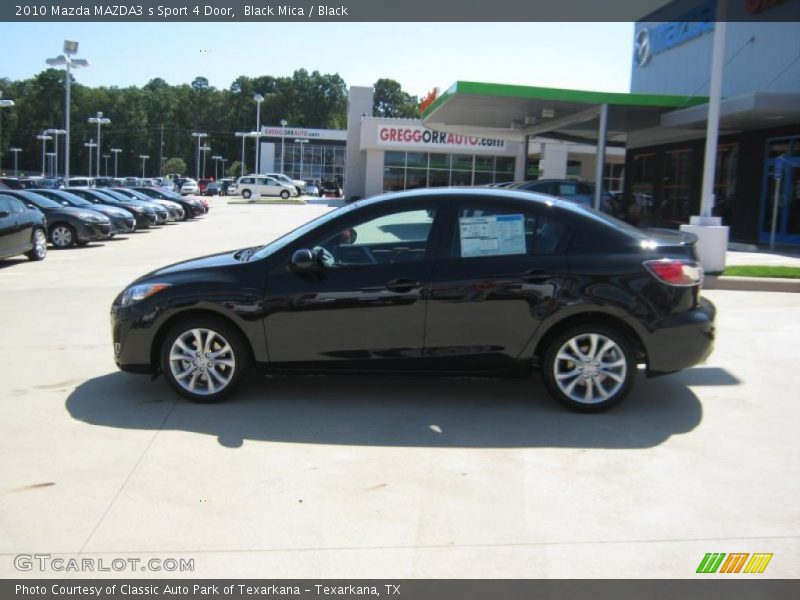 Black Mica / Black 2010 Mazda MAZDA3 s Sport 4 Door