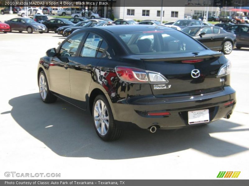 Black Mica / Black 2010 Mazda MAZDA3 s Sport 4 Door