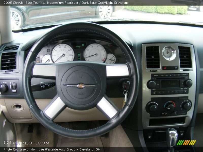 Magnesium Pearlcoat / Dark Slate Gray/Light Graystone 2006 Chrysler 300 Touring