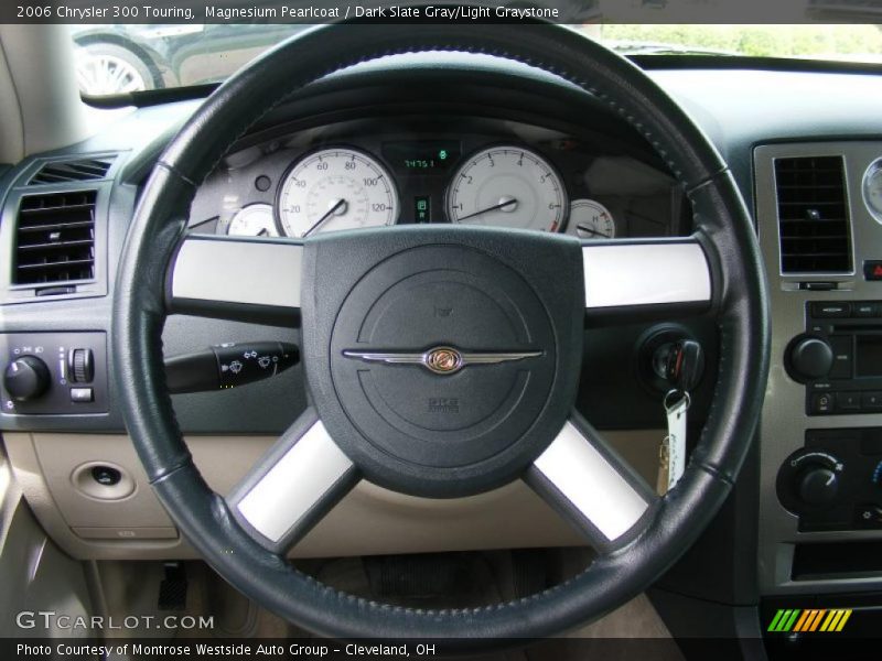 Magnesium Pearlcoat / Dark Slate Gray/Light Graystone 2006 Chrysler 300 Touring
