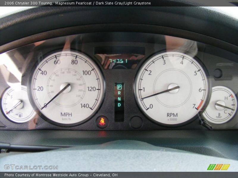 Magnesium Pearlcoat / Dark Slate Gray/Light Graystone 2006 Chrysler 300 Touring