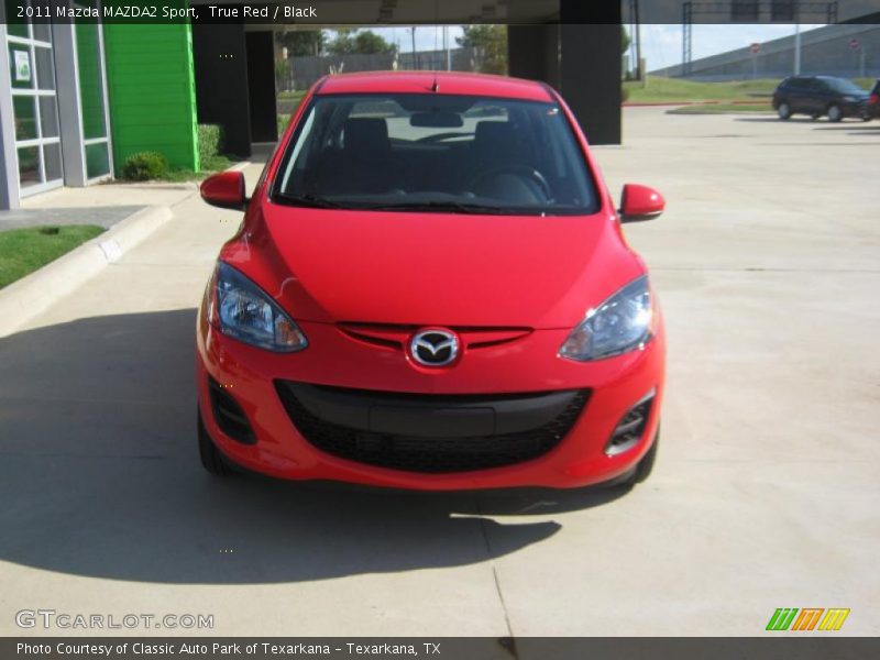 True Red / Black 2011 Mazda MAZDA2 Sport