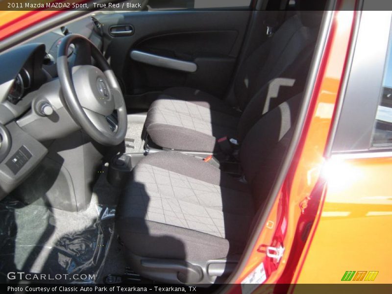 True Red / Black 2011 Mazda MAZDA2 Sport