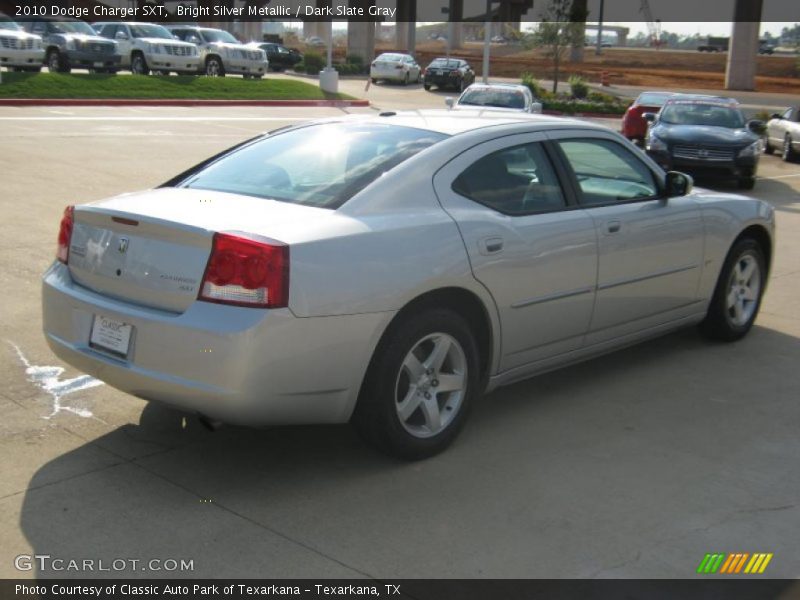 Bright Silver Metallic / Dark Slate Gray 2010 Dodge Charger SXT