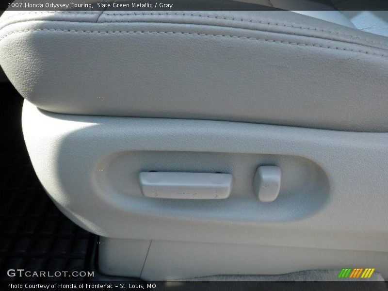 Slate Green Metallic / Gray 2007 Honda Odyssey Touring