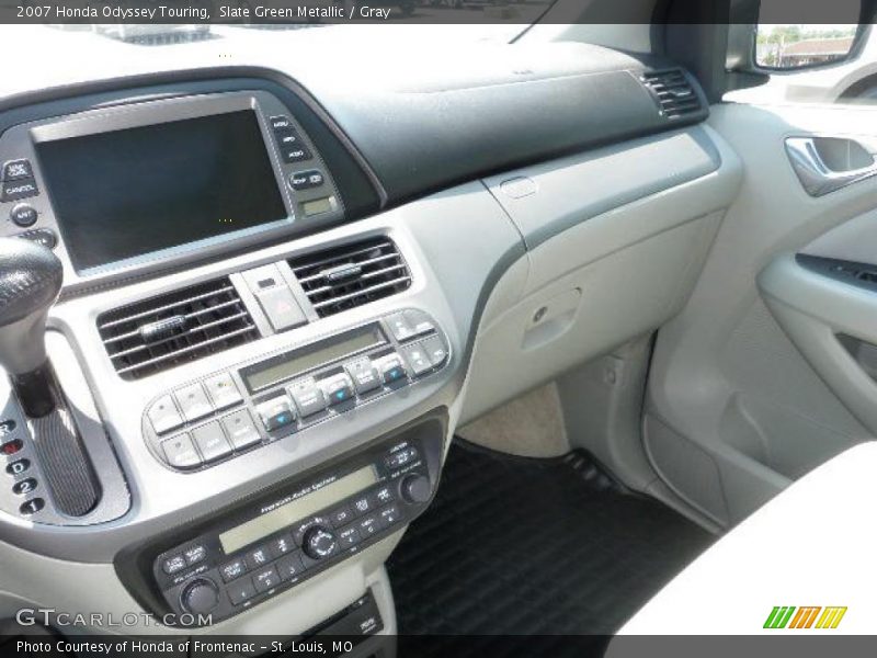 Slate Green Metallic / Gray 2007 Honda Odyssey Touring