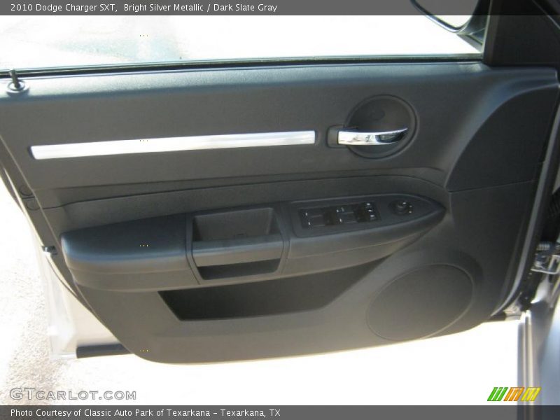 Bright Silver Metallic / Dark Slate Gray 2010 Dodge Charger SXT