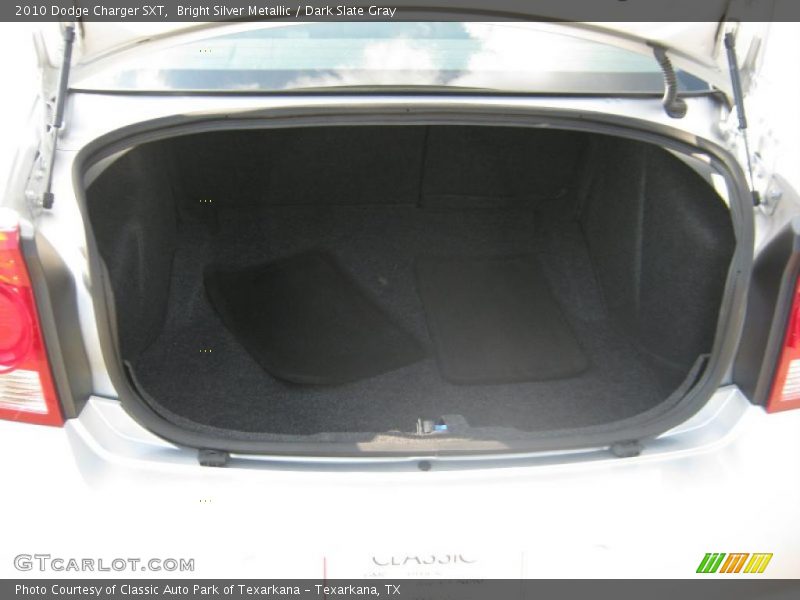 Bright Silver Metallic / Dark Slate Gray 2010 Dodge Charger SXT