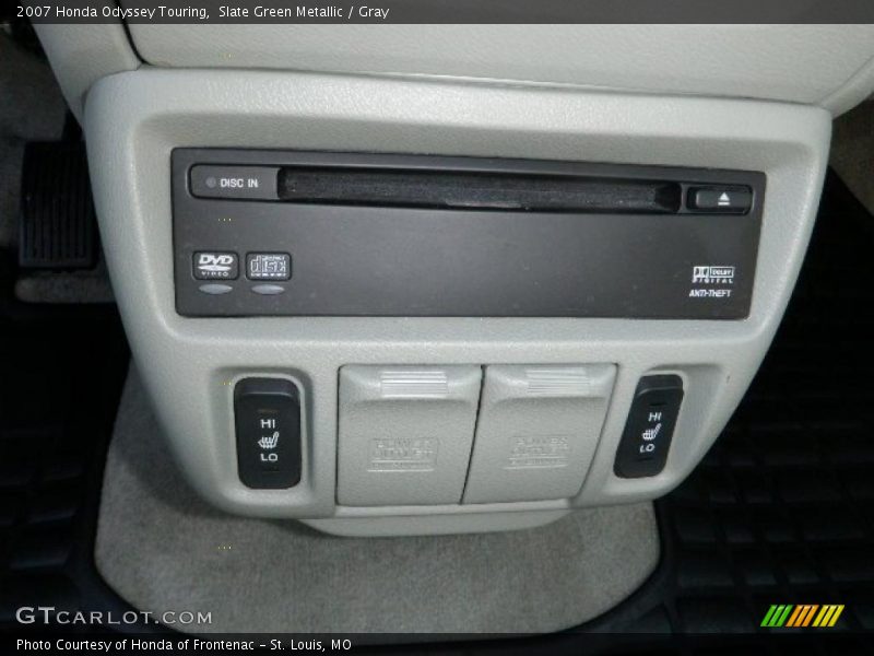 Slate Green Metallic / Gray 2007 Honda Odyssey Touring