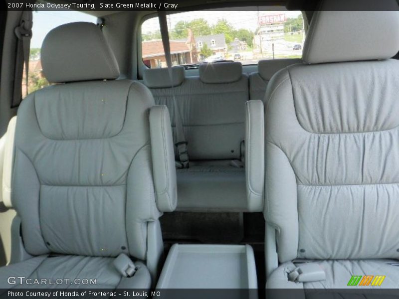 Slate Green Metallic / Gray 2007 Honda Odyssey Touring