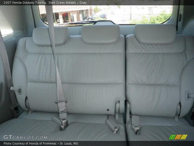 Slate Green Metallic / Gray 2007 Honda Odyssey Touring