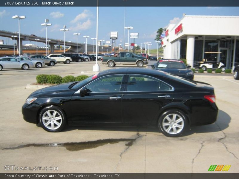 Black Onyx / Black 2007 Lexus ES 350