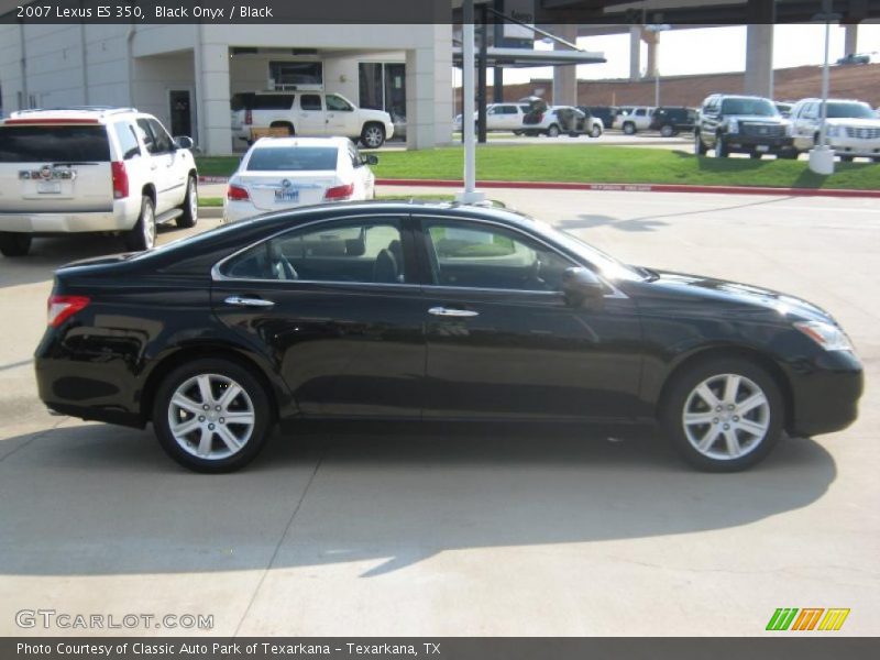 Black Onyx / Black 2007 Lexus ES 350