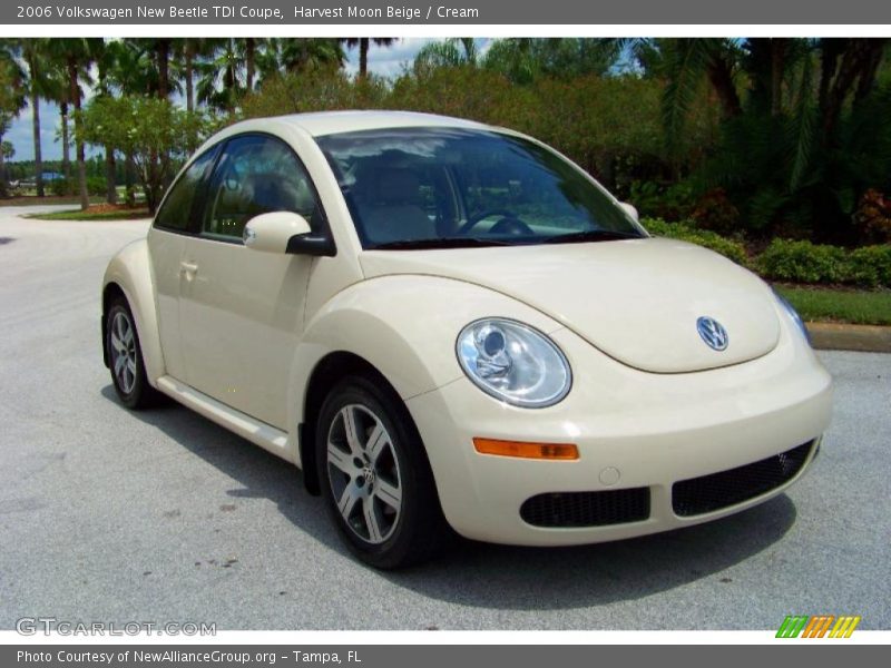 Harvest Moon Beige / Cream 2006 Volkswagen New Beetle TDI Coupe