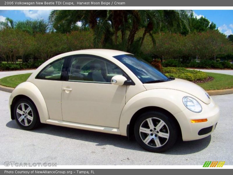 Harvest Moon Beige / Cream 2006 Volkswagen New Beetle TDI Coupe