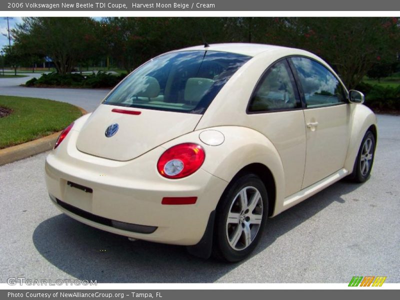 Harvest Moon Beige / Cream 2006 Volkswagen New Beetle TDI Coupe