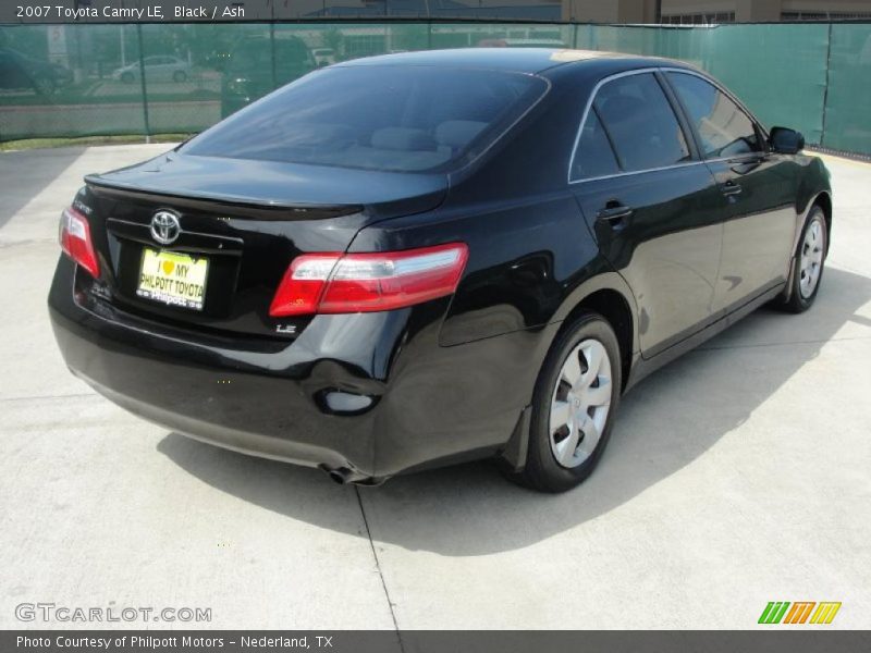 Black / Ash 2007 Toyota Camry LE