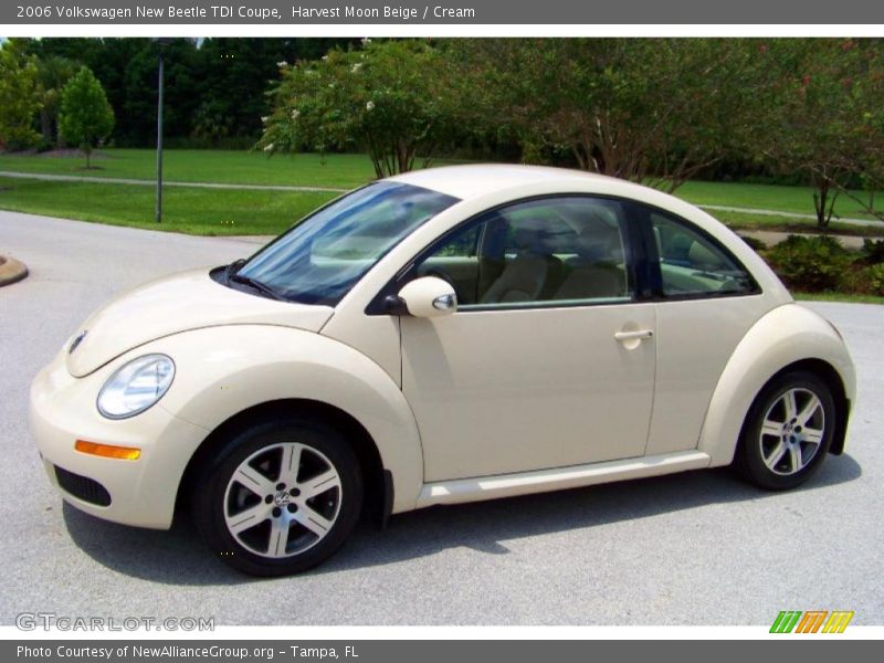 Harvest Moon Beige / Cream 2006 Volkswagen New Beetle TDI Coupe