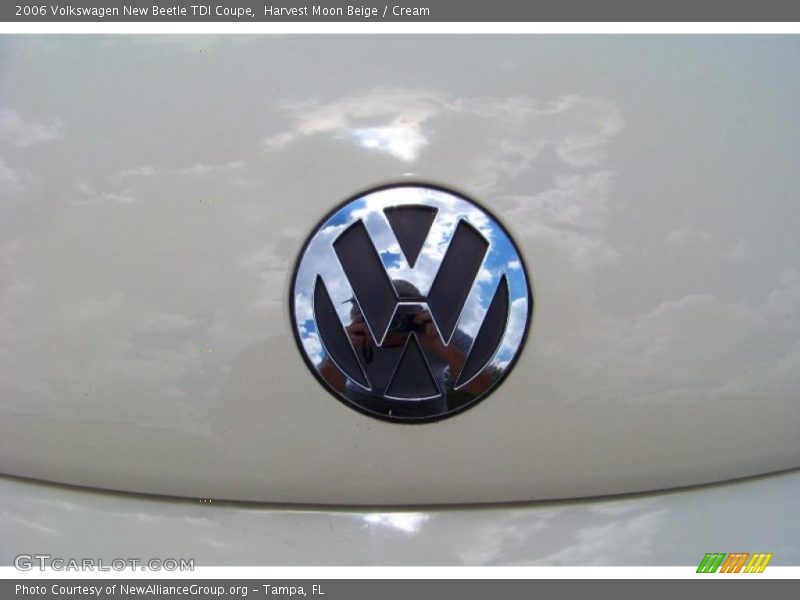 Harvest Moon Beige / Cream 2006 Volkswagen New Beetle TDI Coupe