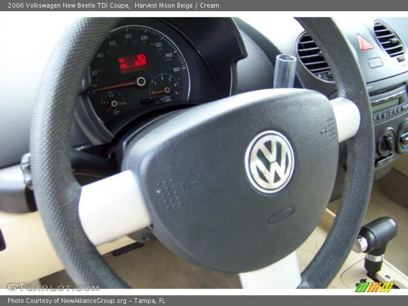 Harvest Moon Beige / Cream 2006 Volkswagen New Beetle TDI Coupe