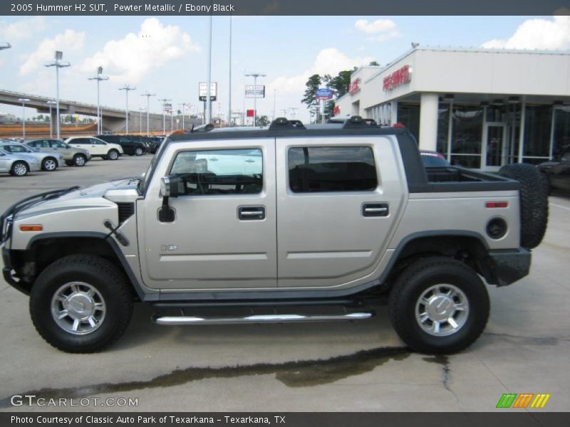 Pewter Metallic / Ebony Black 2005 Hummer H2 SUT