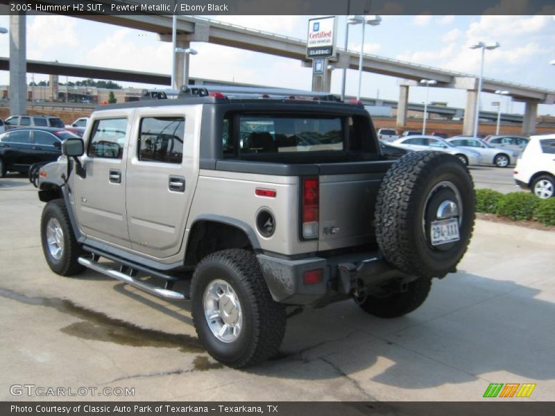 Pewter Metallic / Ebony Black 2005 Hummer H2 SUT