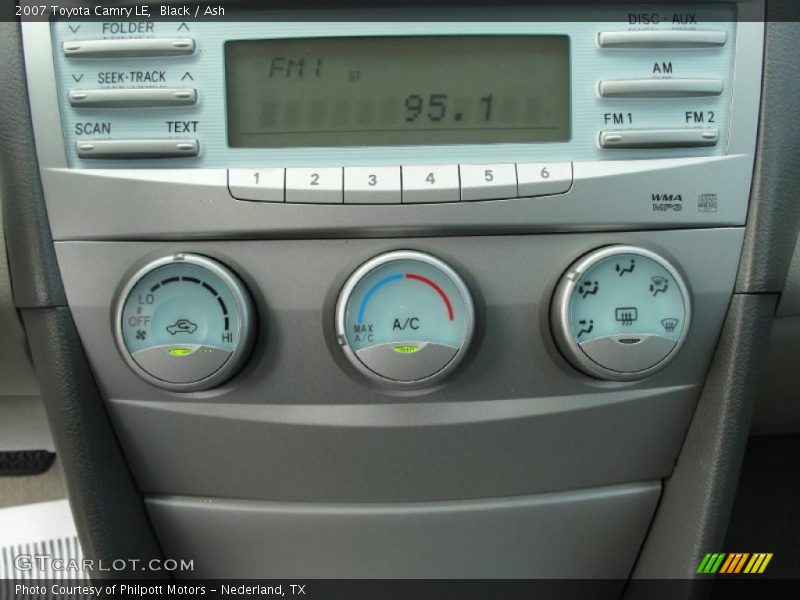 Black / Ash 2007 Toyota Camry LE