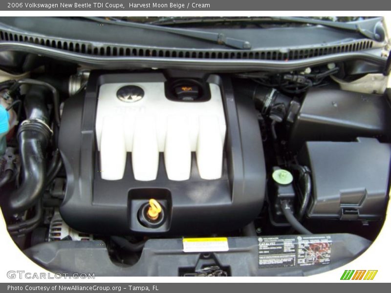Harvest Moon Beige / Cream 2006 Volkswagen New Beetle TDI Coupe