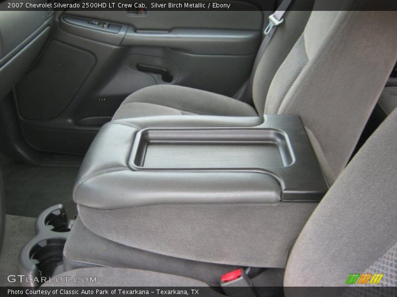 Silver Birch Metallic / Ebony 2007 Chevrolet Silverado 2500HD LT Crew Cab