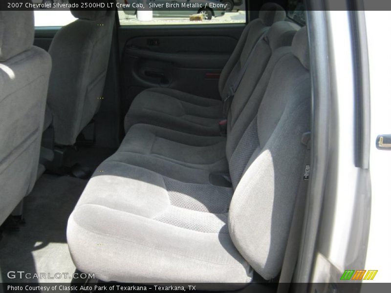 Silver Birch Metallic / Ebony 2007 Chevrolet Silverado 2500HD LT Crew Cab