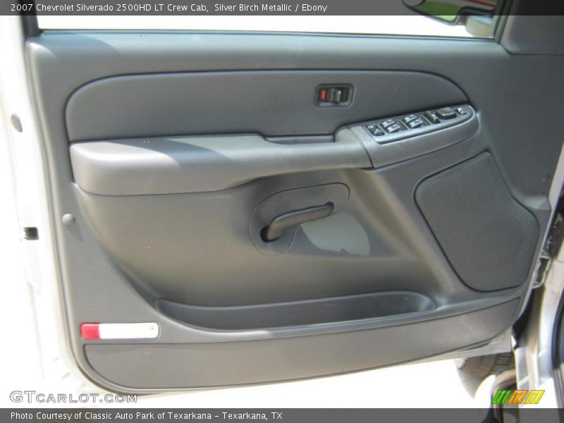 Silver Birch Metallic / Ebony 2007 Chevrolet Silverado 2500HD LT Crew Cab