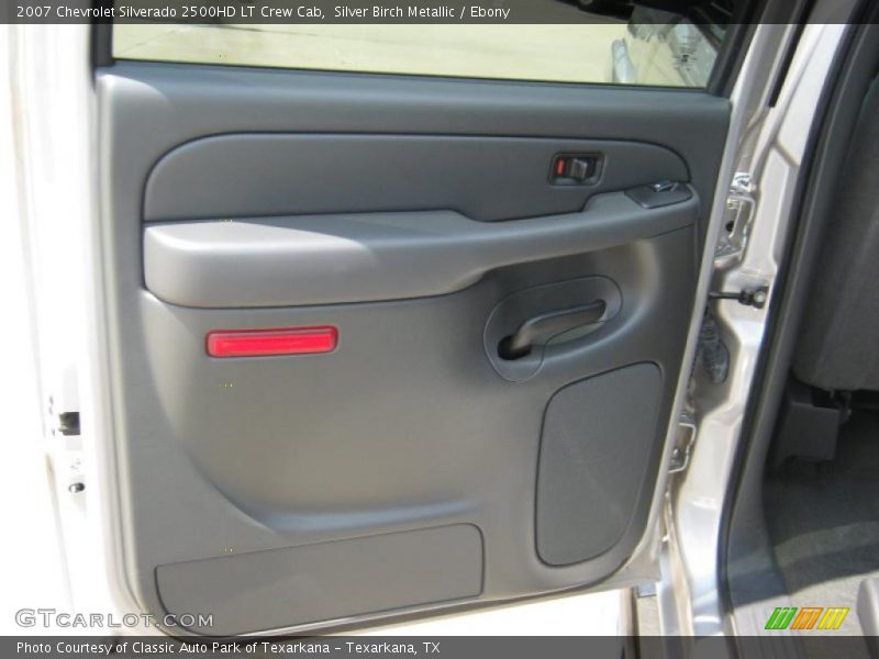 Silver Birch Metallic / Ebony 2007 Chevrolet Silverado 2500HD LT Crew Cab