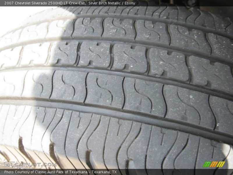 Silver Birch Metallic / Ebony 2007 Chevrolet Silverado 2500HD LT Crew Cab