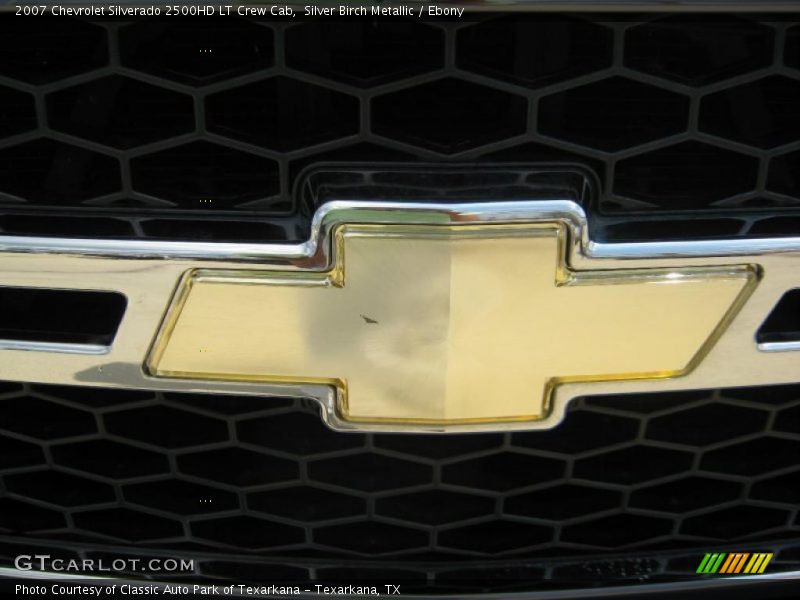 Silver Birch Metallic / Ebony 2007 Chevrolet Silverado 2500HD LT Crew Cab
