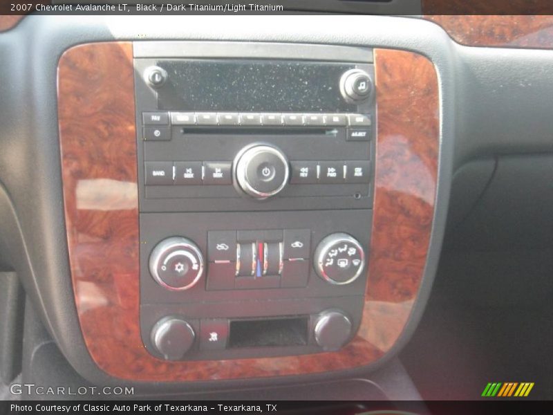 Black / Dark Titanium/Light Titanium 2007 Chevrolet Avalanche LT