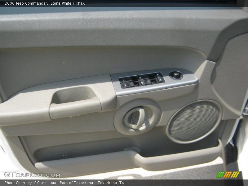 Stone White / Khaki 2006 Jeep Commander