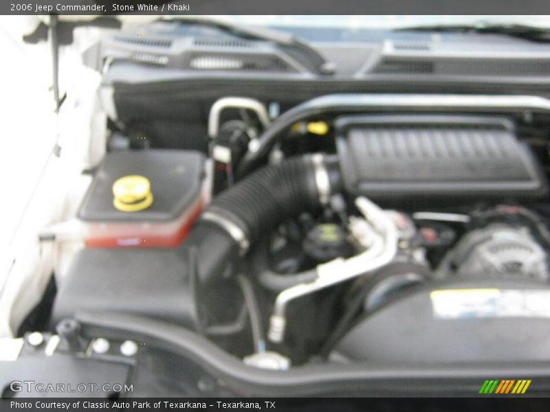 Stone White / Khaki 2006 Jeep Commander