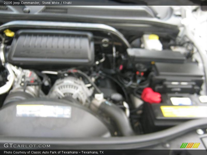 Stone White / Khaki 2006 Jeep Commander