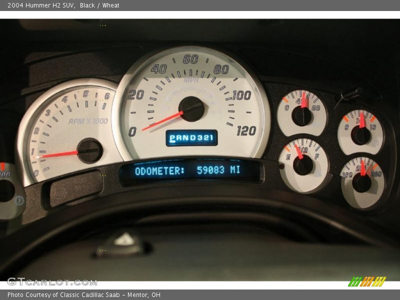 Black / Wheat 2004 Hummer H2 SUV