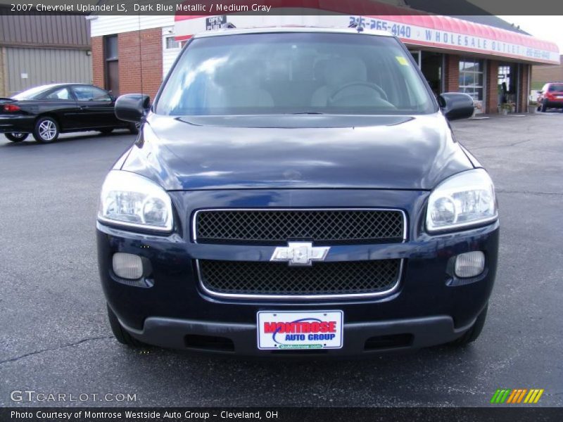 Dark Blue Metallic / Medium Gray 2007 Chevrolet Uplander LS